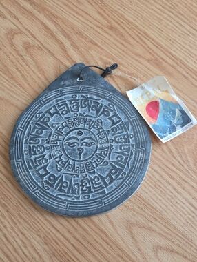 Nepal Stone Prayer Disk